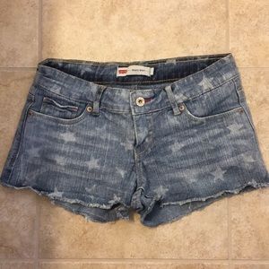 Shorty short jean shorts